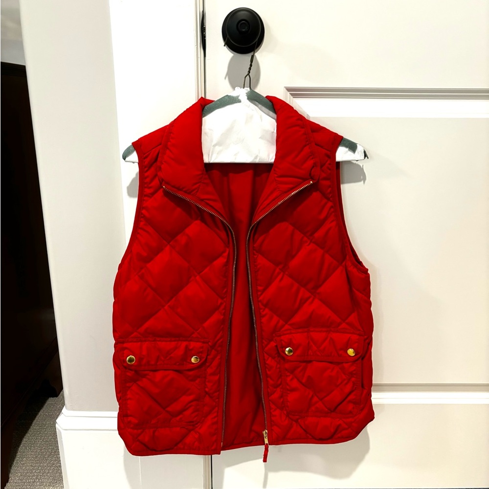 J Crew Quilted Vest